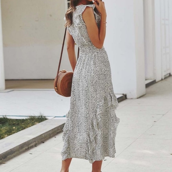 White Maxi Dress - Picture 3 of 3